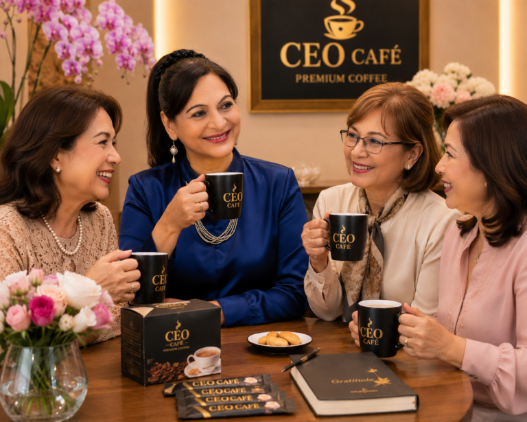 ceo cafe coffee with my friends